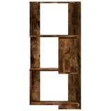  Kutni regal za knjige 3 razine boja hrasta 50x50x102 cm drveni | Eponuda.com