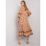 Och Bella Dress-TW-SK-BI-H3787.40X-beige | shoptok.hr