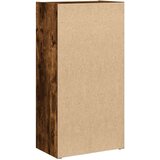 vidaXL Knjižna omara dimljeni hrast 40x24x77 cm inženirski les | Shoptok.si