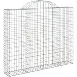  Lučne gabionske košare 2 kom 200x30x160/180cm pocinčano željezo | Eponuda.com