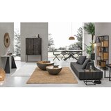 BIZZOTTO Siva/v naravni barvi kovinska okrogla klubska mizica ø 70 cm Lancaster – | Shoptok.si