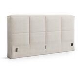 Micadoni Kremno belo oblazinjeno vzglavje 170,5x100 cm Darren – | Shoptok.si