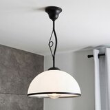  Luster na šipci RETRO 1xE27/60W/230V crna/bela | Eponuda.com