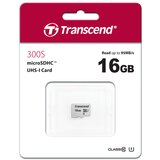 Transcend 16 GB microSDHC-Karte 300S UHS-I U1 Cl10 20MB/s | Eponuda.ba