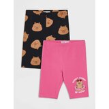 Sinsay Pamučne biciklističke hlače s tiskom 2 pack Capybara | shoptok.hr