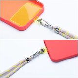 Swing obesek za telefon nastavljive dolžine / dolžina kabla 165 cm (maks. 82,5 cm v zanki) / rame ali vrat - sivo-rumena | Shoptok.si