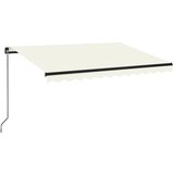 Maison Chic Ročno zložljiva tenda - Senčniki 350x250 cm krem, (22042407) Cene