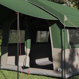  Obiteljski šator za 4 osobe Zelena i bijela 324 x 255 x 230 cm | shoptok.hr