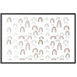  Plakat - Rainbow After the Rain 42x29.7 Crni okvir s margom | shoptok.hr