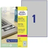 Etiketa zweckform l6013 210x297mm 1/20 srebrna