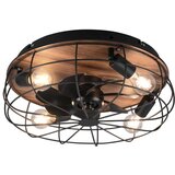  Stropni ventilator trondheim (ø 48,5 cm, 40 w, črn, mat) Cene