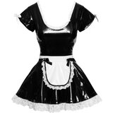 Black Level lakirana haljina sobarice (crna) Slike