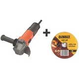 BLACKDECKER kotni brusilnik 750 W 115 mm + DT3506 BEG110A5