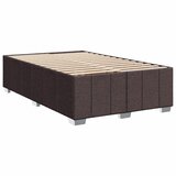  Krevet box spring s madracem tamnosmeđi 120 x 190 cm od tkanine | shoptok.hr