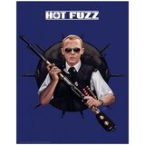 Fanattik Hot Fuzz art print, A3 Cene