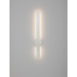 Nova Luce LED zidna lampa aluminijska u mat srebrnoj boji Norei – | shoptok.hr