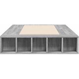  Okvir kreveta s pohranom s policom Siva Sonoma 80 x 200 cm | shoptok.hr