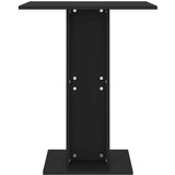 Bistro stol crni 60 x 60 x 75 cm od konstruiranog drva | shoptok.hr
