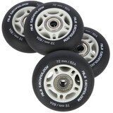  Pu 72x24 82a crni mat (4 kom.) + abec-9 (8 kom.) set nils extreme | shoptok.hr