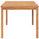  Vrtni blagovaonski stol 180 x 90 x 77 cm od masivne tikovine | shoptok.hr