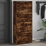 vidaXL Ormarić za cipele s 4 ladice boja hrasta 80 x 34 x 187 5 cm | shoptok.hr