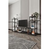 Hanah home Hanah Kućna TV komoda Grand, 188x106x34 cm, Crna | Eponuda.ba