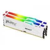 Kingston 32GB (2x16GB) DDR5 6000MT/s CL36 fury beast white rgb expo (KF560C36BWE2AK2-32) | Eponuda.com