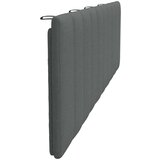 vidaXL Vzglavna stranica temno siva 180 cm blago | Shoptok.si