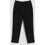 Moodo Marisse Black Straight Leg Trousers | Shoptok.si