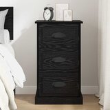  Noćni ormar Crni hrast 39 x 39 x 67,5 cm Konstruirano drvo | shoptok.hr