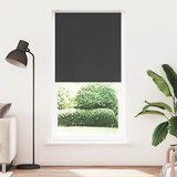 vidaXL Rolo zatemnjena črna 110x230cm tkanina širina 105,7cm poliester | Shoptok.si