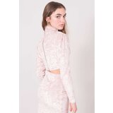 Fashion Hunters Pink BSL velour top | Eponuda.ba