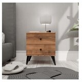 Hanah home mona 3724 walnut nightstand | ePonuda.com