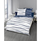 Kaeppel posteljnina motion 140/220 cm modra, bela | Shoptok.si
