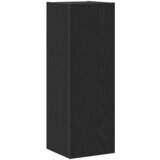 TV Kabinet za Zid Zidne 2 pcs Crni hrast 30,5 x 28,5 x 90 cm | shoptok.hr
