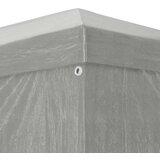 Šator za zabave 1200 x 300 x 255 cm Svjetlosiva PE i čelik | shoptok.hr