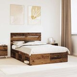  Konstrukcija postelje Star les 150 x 200 cm Masivno borovo les, (5000102713) | Shoptok.si