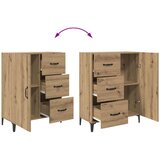  Kreveta Umjetnički hrast 69,5 x 34 x 90 cm Konstruirano drvo | shoptok.hr