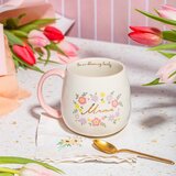 Sass & Belle Svijetlo ružičasta porculanska šalica 450 ml Mama You Are Blooming – | shoptok.hr