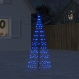  Svjetlo za božićno drvce na stijegu 200 LED plave 180 cm | shoptok.hr