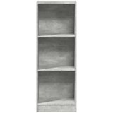  Regal za knjige boja betona 40x24x109 cm konstruirano drvo | shoptok.hr