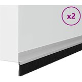  Samoljepljivi pečati za vrata 2 pcs Srebrno 100 cm | shoptok.hr