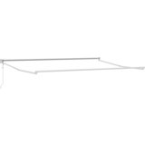 vidaXL Avtomatski Zložljivi Senčnik Zeleni in Rumeni 400x300 cm, Tenda za zamenjavo tkanine za okvir 4x3 m Zeleni in Rumeni | Shoptok.si