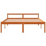  Krevet za starije osobe voštano smeđi 150 x 200 cm od borovine | shoptok.hr