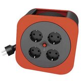 REV Kabelski boben 10 cm črn varnostni vtič - Everflourish 0010012600, (20422025) | Shoptok.si