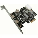 Digitus Firewire 800 PCIe Card 2x9-Pin Extern + 1x9-Pin Intern