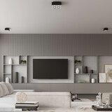  Stropna svetilka MONO 3 črna, (21347717) | Shoptok.si