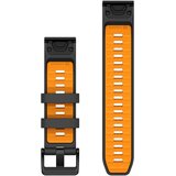 Garmin remen za sat QuickFit 22 mm, grafitni / Spark Orange silikon | shoptok.hr