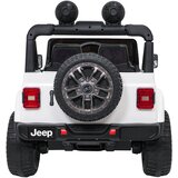  Licencirani auto na akumulator Jeep Wrangler Rubicon LIFT - bijeli | Shoptok.si