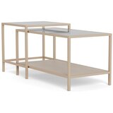 Actona sive jeklene mizice v kompletu 2 ks 50x90 cm seaford – | Shoptok.si